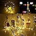 M.C.works 7 Color Flashing Wine Bottle Lights, Premium Cork Lights, 16 LEDs Diamond Shaped Cork Stopper Light Bottles DIY Mood Lights Decor, 55 in.(Pack of 10)