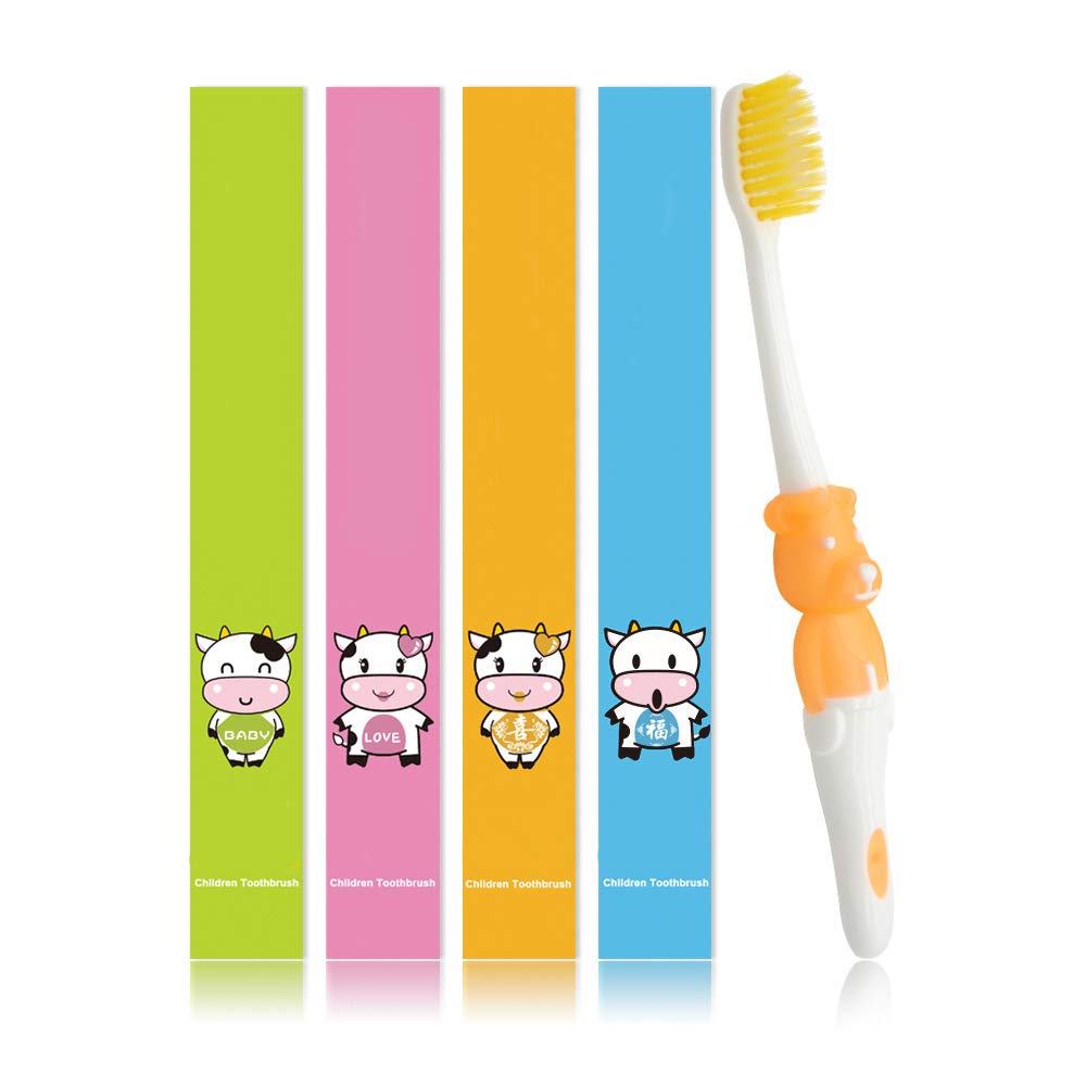 Generic Tm 4pcs Lot Cute Cartoon Bear Children Toothbrush Soft