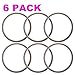 ELEFOCUS Gaskets for 600w and 900w model Blender Juicer - Pack of 6 Replacements - Manufactured by ELEFOCUS