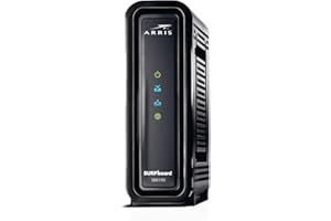 ARRIS SURFboard (32x8) DOCSIS 3.0 Cable Modem, 1.4 Gbps Max Speed, Certified for Comcast Xfinity, Spectrum, Cox, Cablevision 