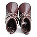 ESTAMICO Baby Boys' Cowboy PU Snow Boots Coffee US 5