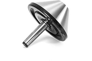 GMSLuu 6 Inch Bull Nose Live Center Morse Taper #3 MT3 for Lathe (5-29/32"(150mm) 75 Degree