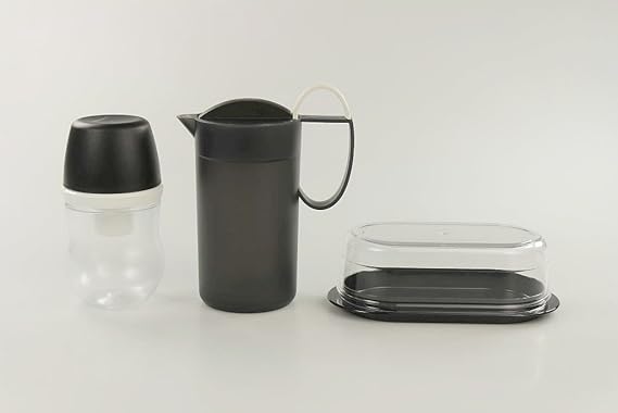 TUPPERWARE Exclusiv Crema Momenti Milchschäumer + Zuckerstreuer + Butterperle