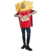 PGOND French Fries Costume,Hamburger Adult One Size Halloween Costume