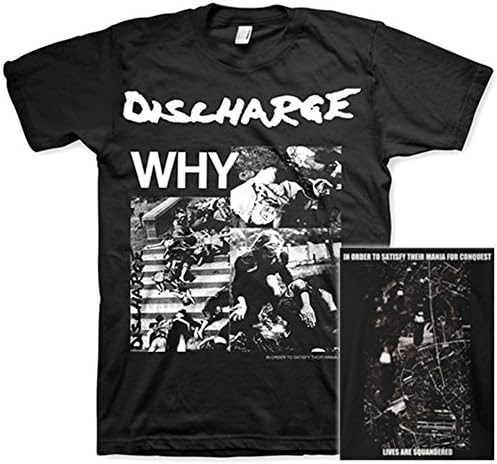 Discharge - Why? T-Shirt Size M