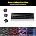Gaming Keyboard and Gaming Mouse Combo – Wired Mechanical Feeling Keyboard, 3 Colors LED Backlit Spill-Resistant Keyboard with Ergonomic Wrist Rest, Keyboard for Gaming and Typing RECCAZRthumb 3