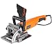 VonHaus 8.5 Amp Wood Biscuit Plate Joiner with 4" Tungsten Carbide Tipped Blade, Adjustable Angle and Dust Bag - Suitable For All Wood Types