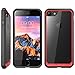 SUPCASE iPhone 7 Case, iPhone 8 Case, Unicorn Beetle Series Premium Hybrid Protective Clear Case for iPhone 7 2016 Release (Red)