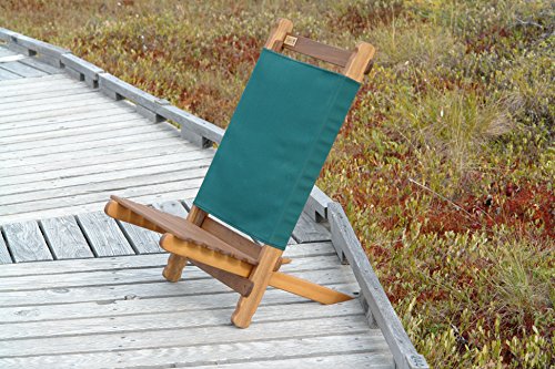 Byer of Maine 235P Pangean Lounger/ Portable Wooden Chair, Green