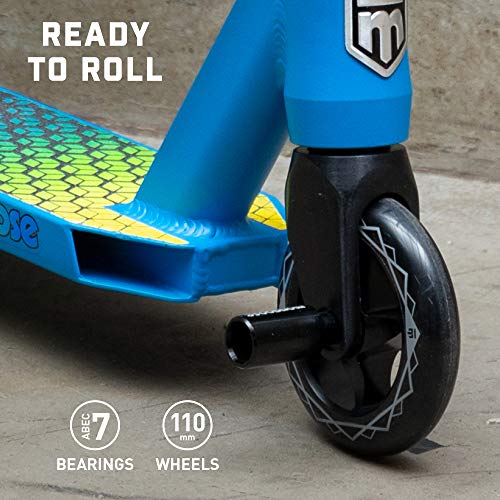 Mongoose Rise 100 Elite Youth and Adult Freestyle Stunt Scooter, High