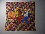 Gdabs Psychedelic Blotter Art Print perforated sheet/paper 15x15 - Scooby Doo Design