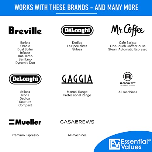 Essential Values Espresso Machine Cleaning Tablets (30 Tablets), For