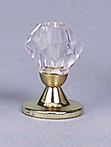 Rulke Rulke010448 Table Lamp with Brass Base and Crystal Screen