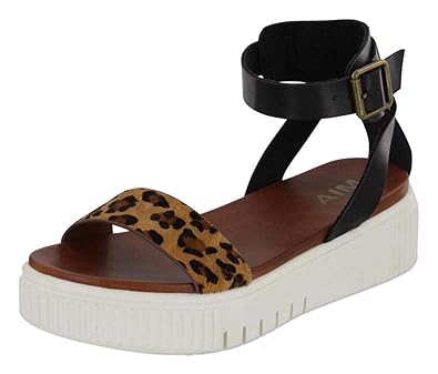 Mia leopard sandals Outlet