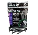 Master Mark Plastics 11125 Fabric and Sod Pins, 6-Inch, 25 Pack