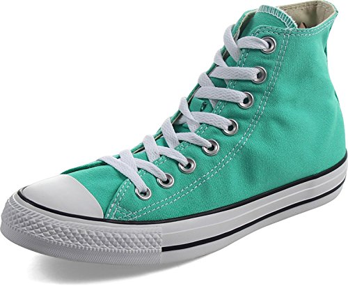 Converse Mens Unisex Chuck Taylor All Star Hi Top Fashion Sneaker Shoe, Menta, 4