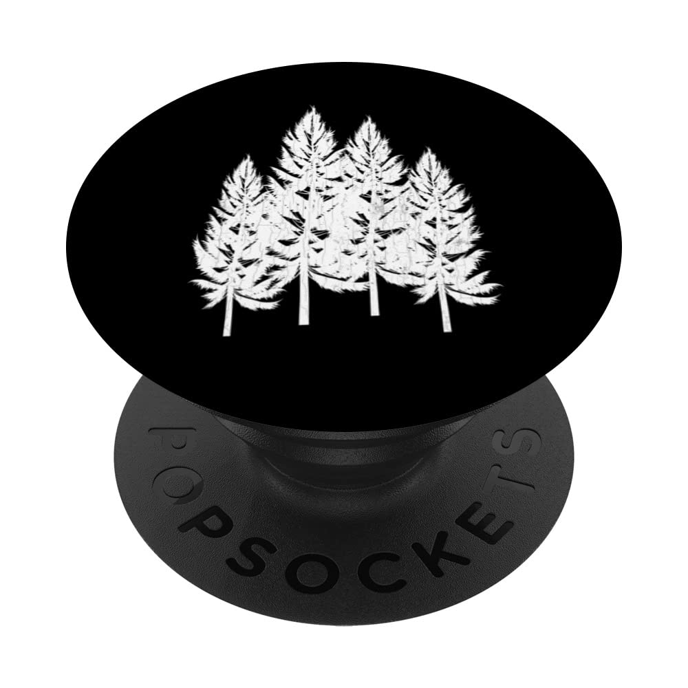 Hiking Tree Lover Funny Hiker Adventure Trip Graphic PopSockets Swappable PopGrip