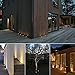 ALOVECO Landscape Lights LED Well Lights 3W 12V-24V Ground Lights IP67 Waterproof Low Voltage Landscape Lighting Spotlight for Driveway, Deck, Step, Garden Lights Outdoor, Warm White (4Pack)