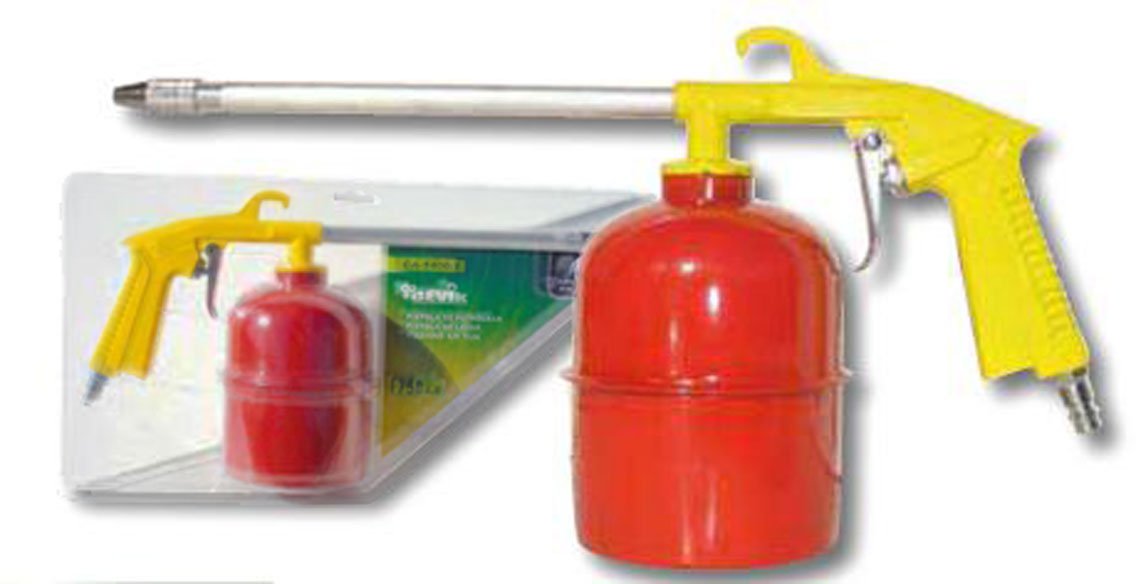 Cevik CA-1400/1 - Pneumatic Pistol Accessory 750 cc Working Pressure: 4-7 Bar. Maximum: 10 Bar. Air Inlet": 1/4 Inches. 150 lt../min.