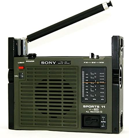 Amazon Sony ソニー Icf 111 Sports11 アドベンチャー仕様 全天候型3バンド高感度ポータブルラジオ Fm Mw Sw ソニー Sony ポータブルラジオ