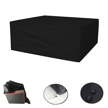 Patio Furniture Table Chair Sofa Cover Waterproof for Outdoor Garden Rectangular