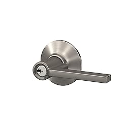Schlage F51A LAT 619 Latitude Door Lever, Keyed