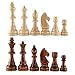 Amerous Chess Pawns Wooden Chessmen with 4.55