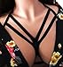 Strappy Bra Cage, Iusun Women Sexy Hollow Bralette Crop Top Bustier Tops Intimates (Black, L)