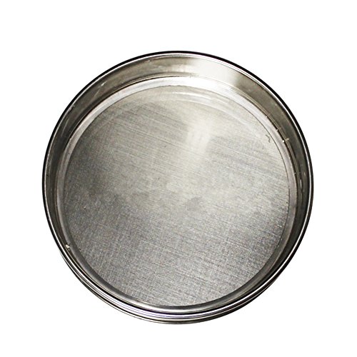 50 Mesh 0.355mm Aperture Lab Standard Test Sieve Stainless Steel 20cm