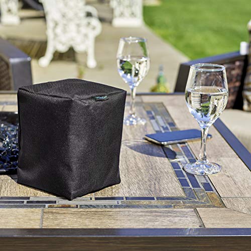 Two Black Heavy Duty Outdoor Sonos Speaker Covers Protection for Your