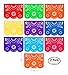 Fiesta Banner Plastic Papel Picado 2 Pack: 10 Large Multi-Colored Panels 16 feet Long for Mexican Themed Party Supplies for Festivals, Dia De Muertos, Coco Theme, Flower Decor by Ole Mission