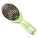Torino Pro Wave Brush #1120 - By Brush King - Medium Oval Palm/Military with Long Handle 360 Waves Brush