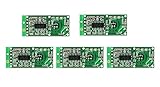 WINGONEER 5PCS Microwave Radar Sensor RCWL-0516 Switch Module Human Induction Board Detector