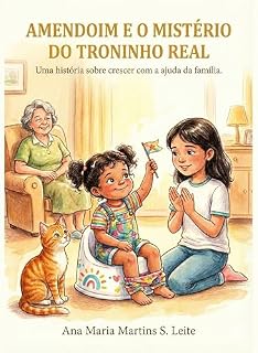 Livro Amendoim e o Mistério do Troninho Real