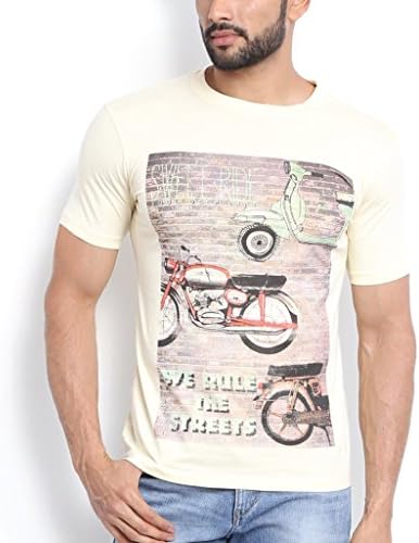 Soul Deep Skin Street Bikes Printed T-Shirt