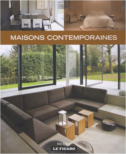 maisons contemporaines by (Paperback)