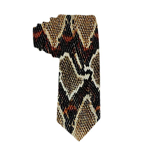 51mSp6LmV5L Web--ster Corbata de traje de fiesta formal con lazo jacquard de piel de serpiente clásica para hombre Web--ster Corbata de traje de fiesta formal con lazo jacquard de piel de serpiente clásica para hombre