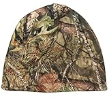 Mossy Oak Country Reversible Brown / Camo Hunting Knit Beanie