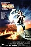 Professionally Framed Back to the Future Movie (Michael Looking at Watch) Poster Print - 24x36 with RichAndFramous Black Wood Frame by Generic