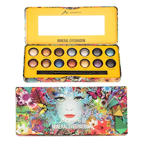 Sdoo 14 Colors Matte Pearl Light Eye Shadow Powder Palette Matte Eyeshadow Cosmetic M (Multicolor) - Thumbnail 7