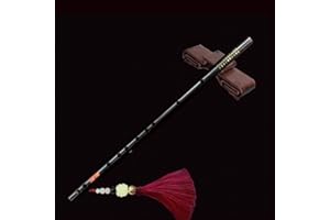 GENERIC Bamboo Flute Mo Dao Zu Shi Transverse Dizi Wei Wuxian Chen Qing Grandmaster of Demonic Cosplay Accessory (G)