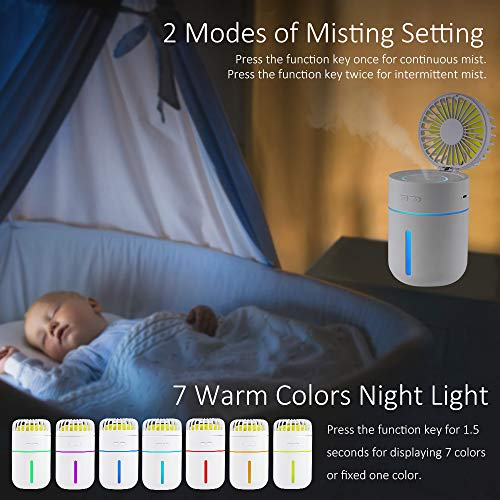 2 JBDK+Humidifier+Rechargeable+2000mAh+Handheld