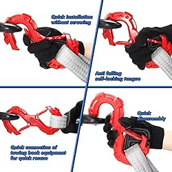 AyA Gear S-Shape Integrated Winch Shackles with