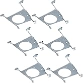 HALO HL6RSMF Mounting Frame, Silver, 6PK