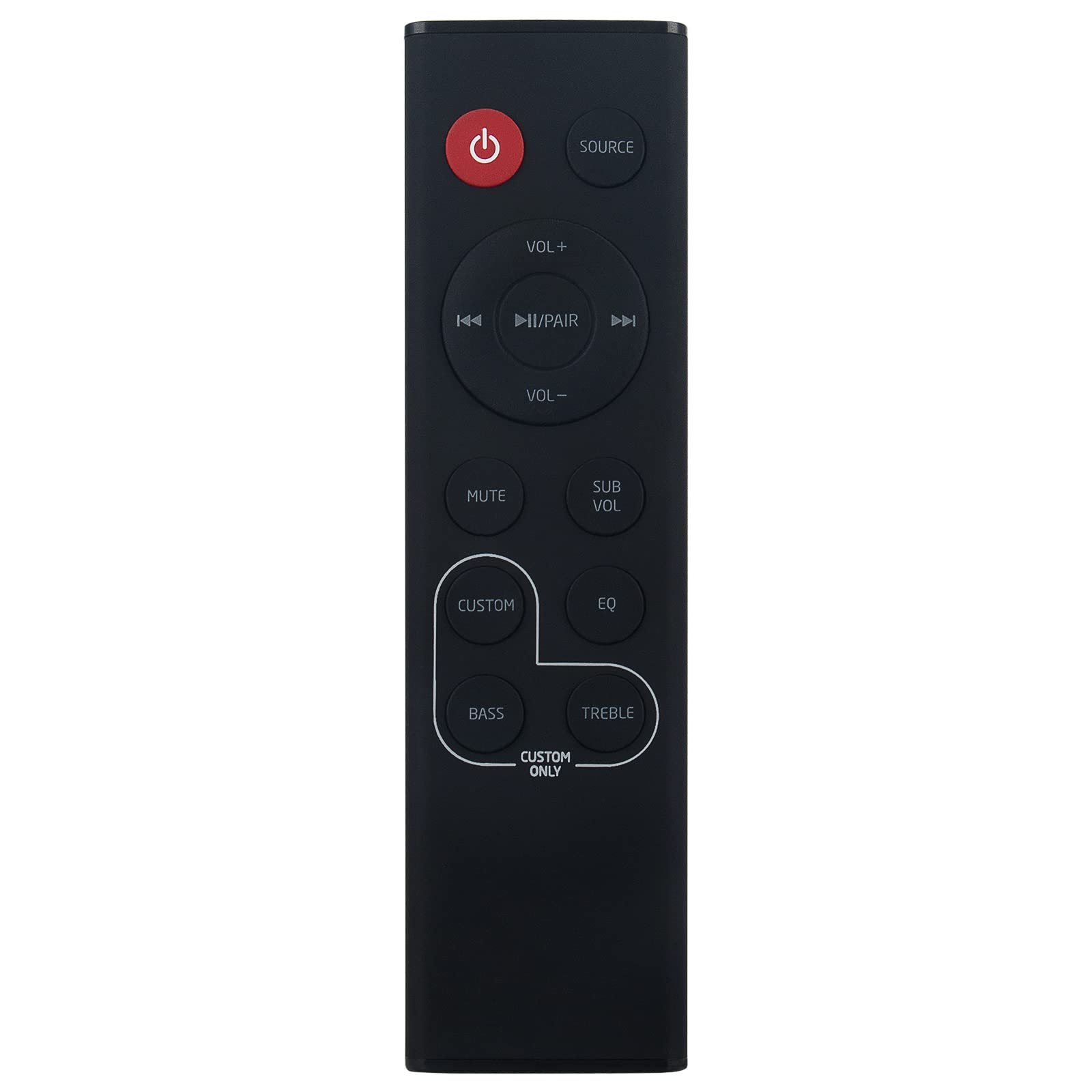 RM-STHD588 Replacement Remote Control Fit for JVC Soundbar Home Theater TH-D258B TH-D227B TH-D337B and more