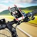 Bike Mount with 2pcs Silicon Bands, Levin Motorcycle Phone Mount Universal Cell Phone Bicycle Rack Handlebar