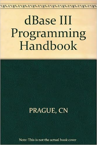 The Dbase Iii Programming Handbook 9780830626762 Computer - 