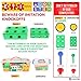 ETI Toys STEM Learning Original Educational Construction Engineering Building Blocks Set for 3, 4 and 5+ Year Old Boys & Girls | Creative Fun Building Toys for Kids Kit, STEM Toys Gift (172 PCS)