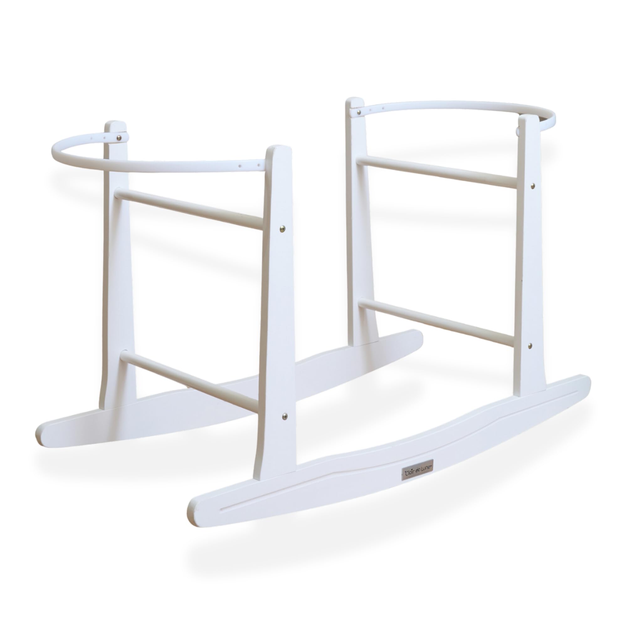 Clair de Lune Standard Rocking Moses Basket Stand — image 1