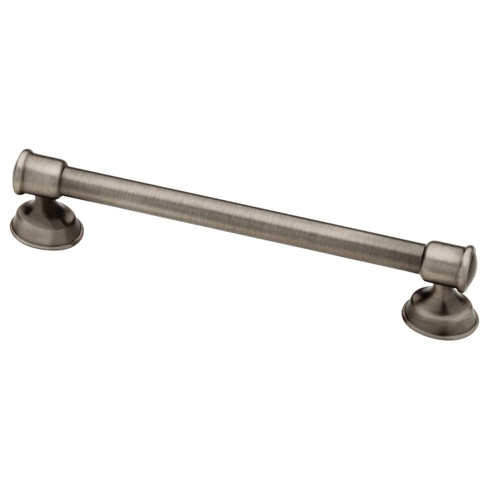 Photo 1 of Liberty P23856-904-CP 5-Inch Caspian Kitchen or Furniture Cabinet Hardware Handle Pull, Heirloom Silver